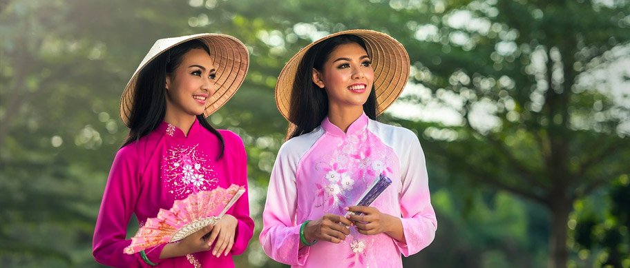 Tourists in Cambodia